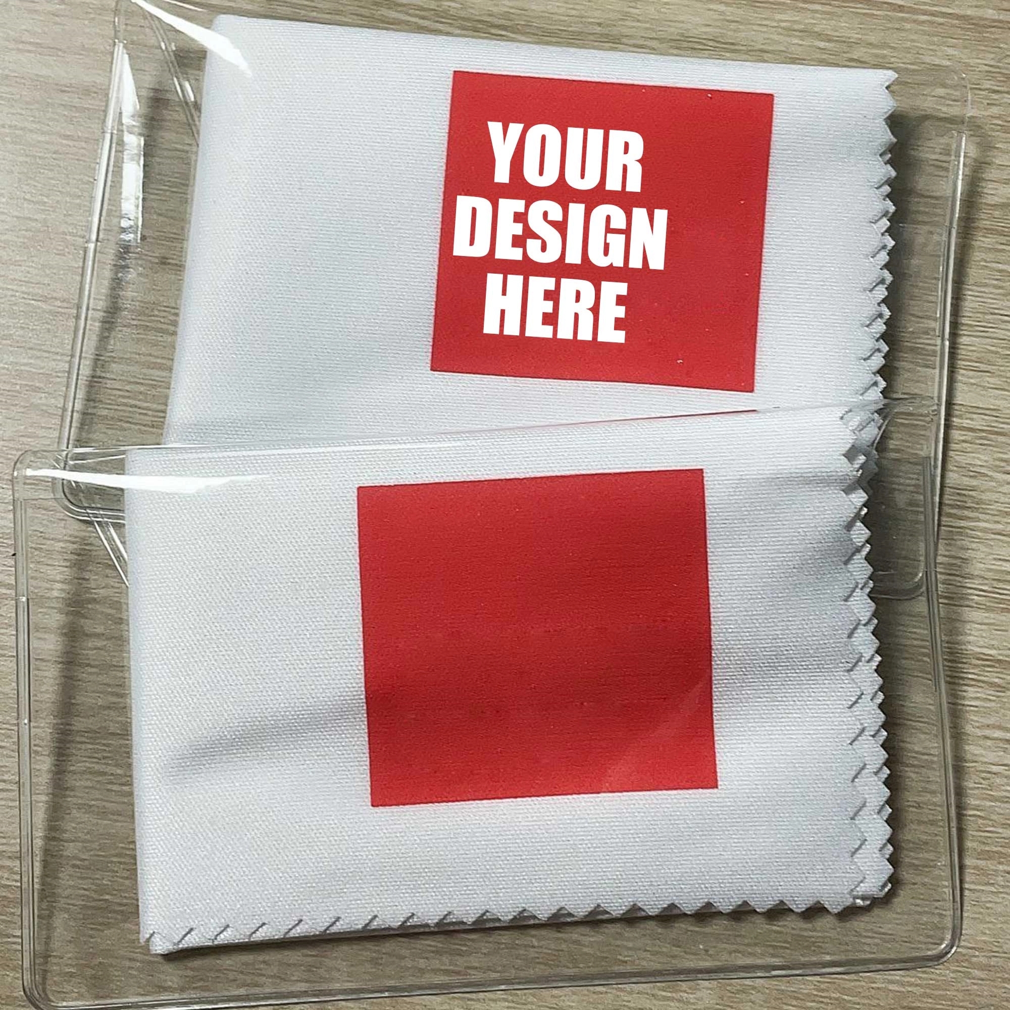 Microfiber Cloth with Clear Pouch 3