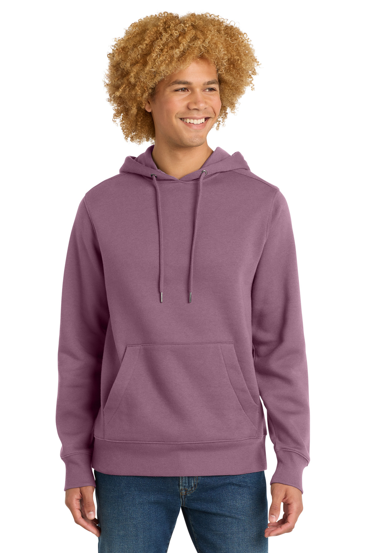 District Perfect Weight Fleece Hoodie DT1101 30