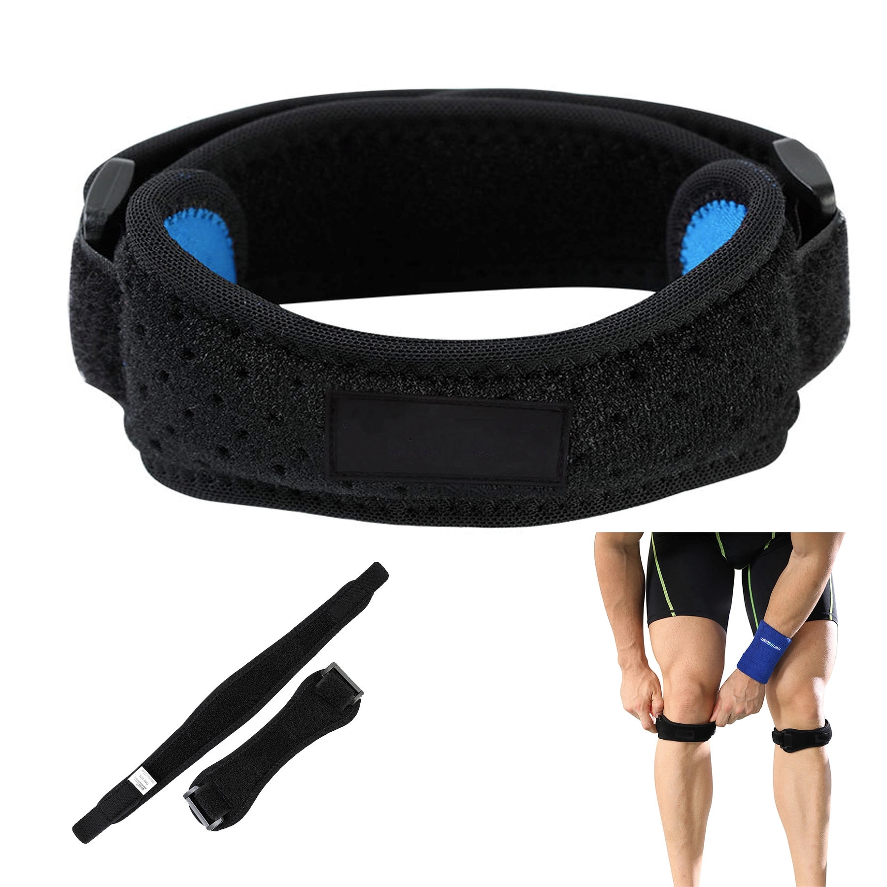 A Pair Of Knee Pads Sports Patella Belt 1