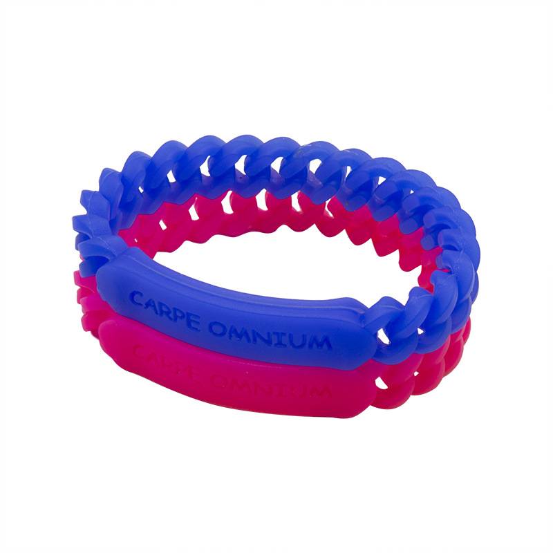 Webbing Silicone Wristbands Bracelet 7