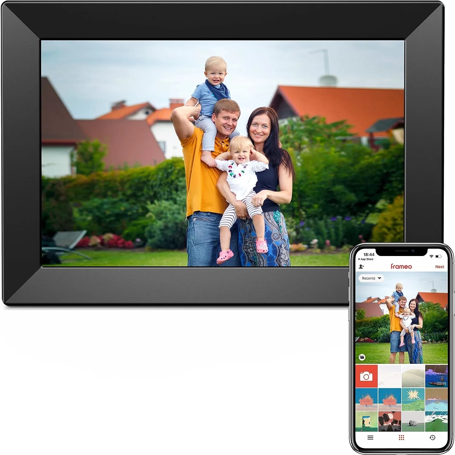 WiFi 10.1" Digital Picture Frame with 1280x800 Resolution 6