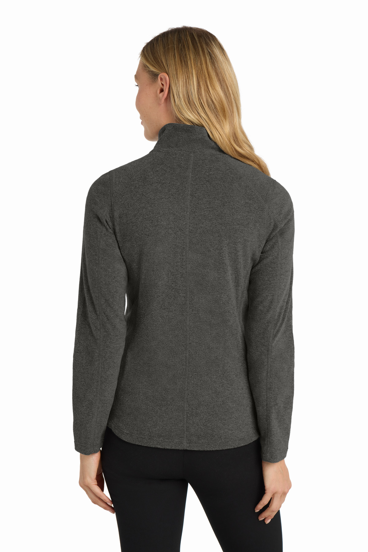 Port Authority Women's Heather Microfleece Full-Zip Jacket. L235 8