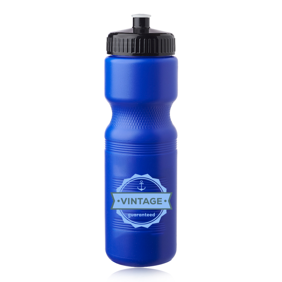 Push Cap Plastic Water Bottle 28 oz 13