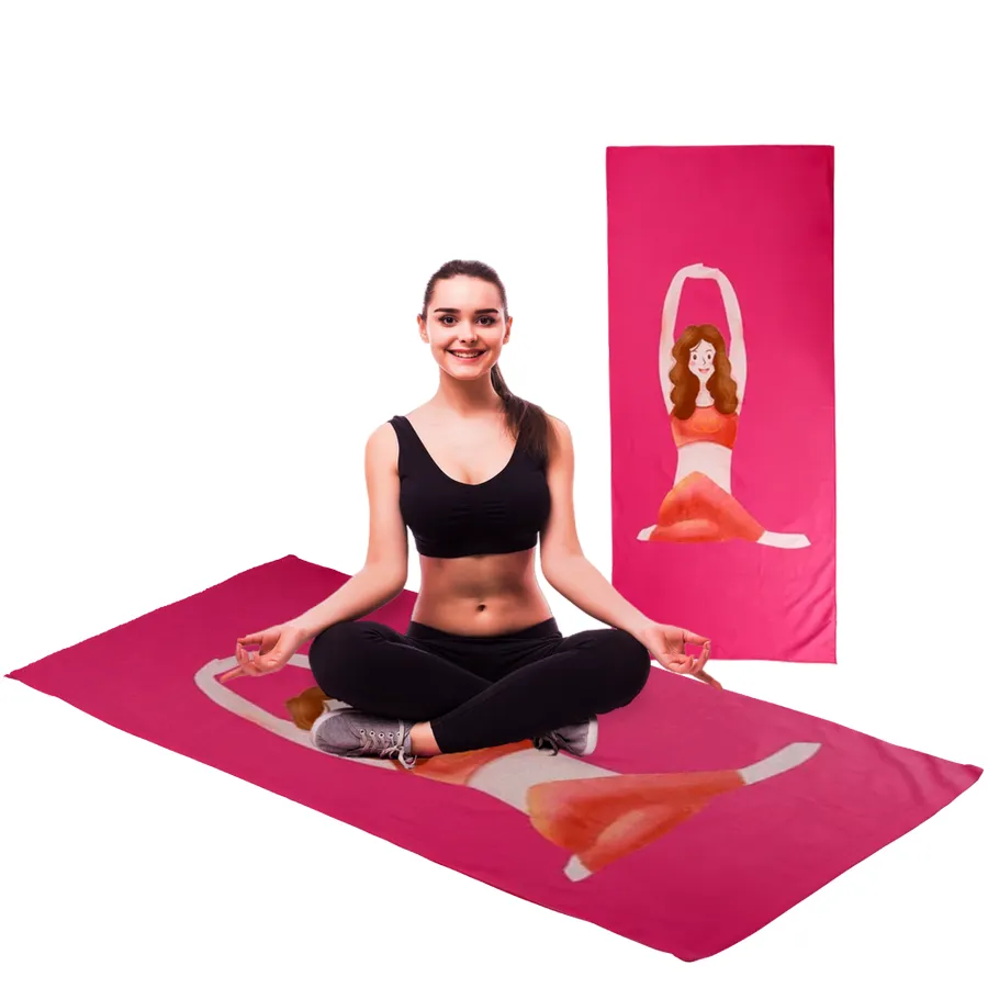 Custom Non-Slip Yoga Towels 7