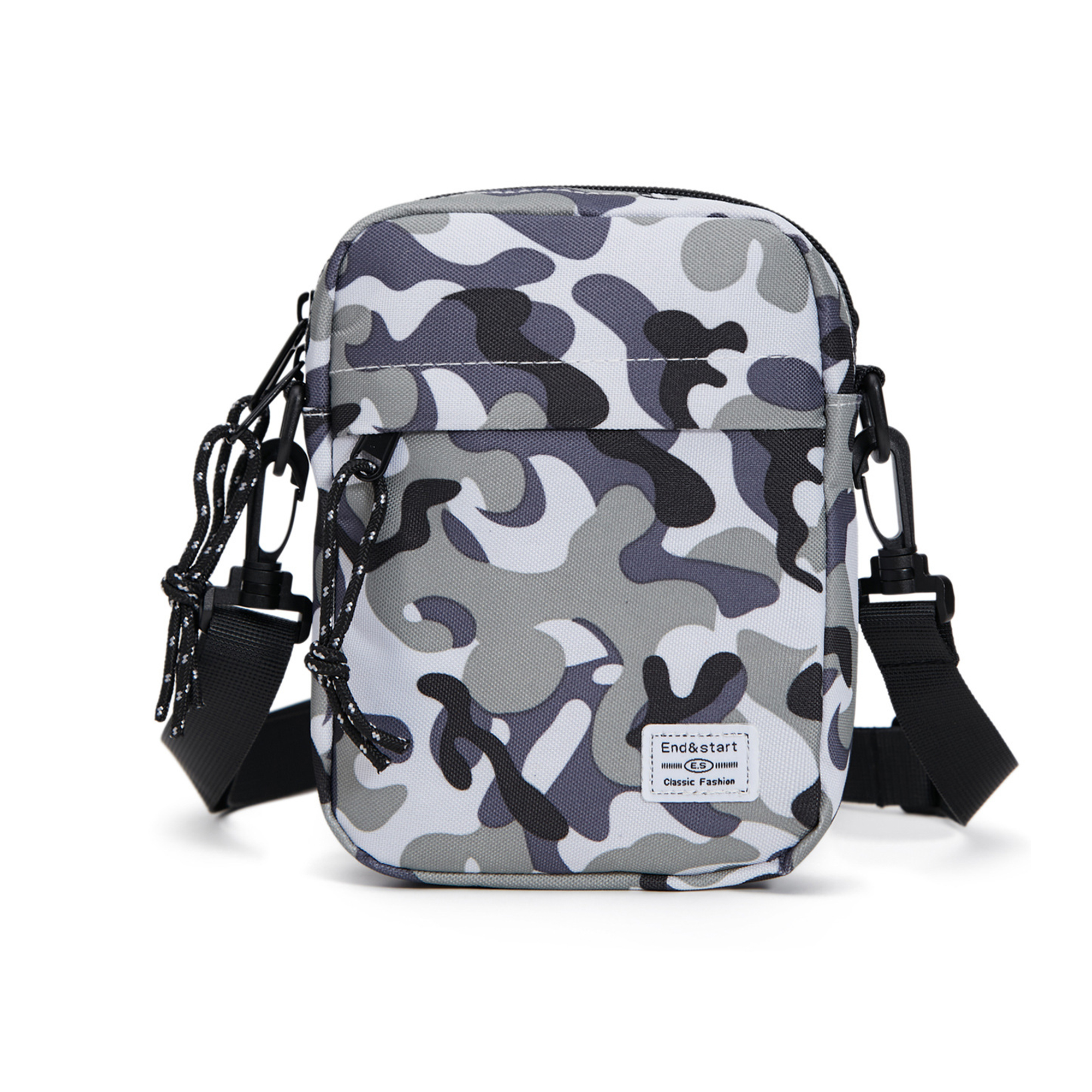 Oxford Polyester Crossbody Waist Bag With Waterproof Shell 2
