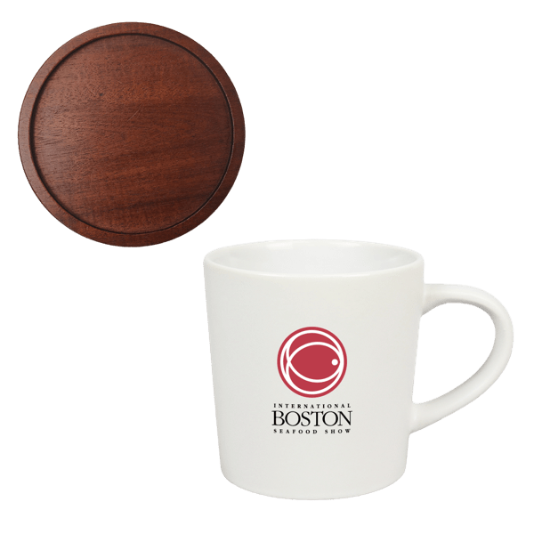 Little Rock 16oz Ceramic with Wood Lid 32