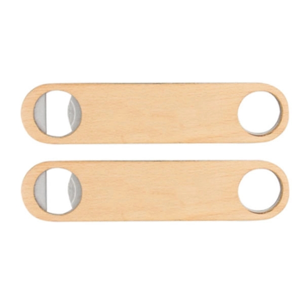 Wood Paddle Bottle Opener 4