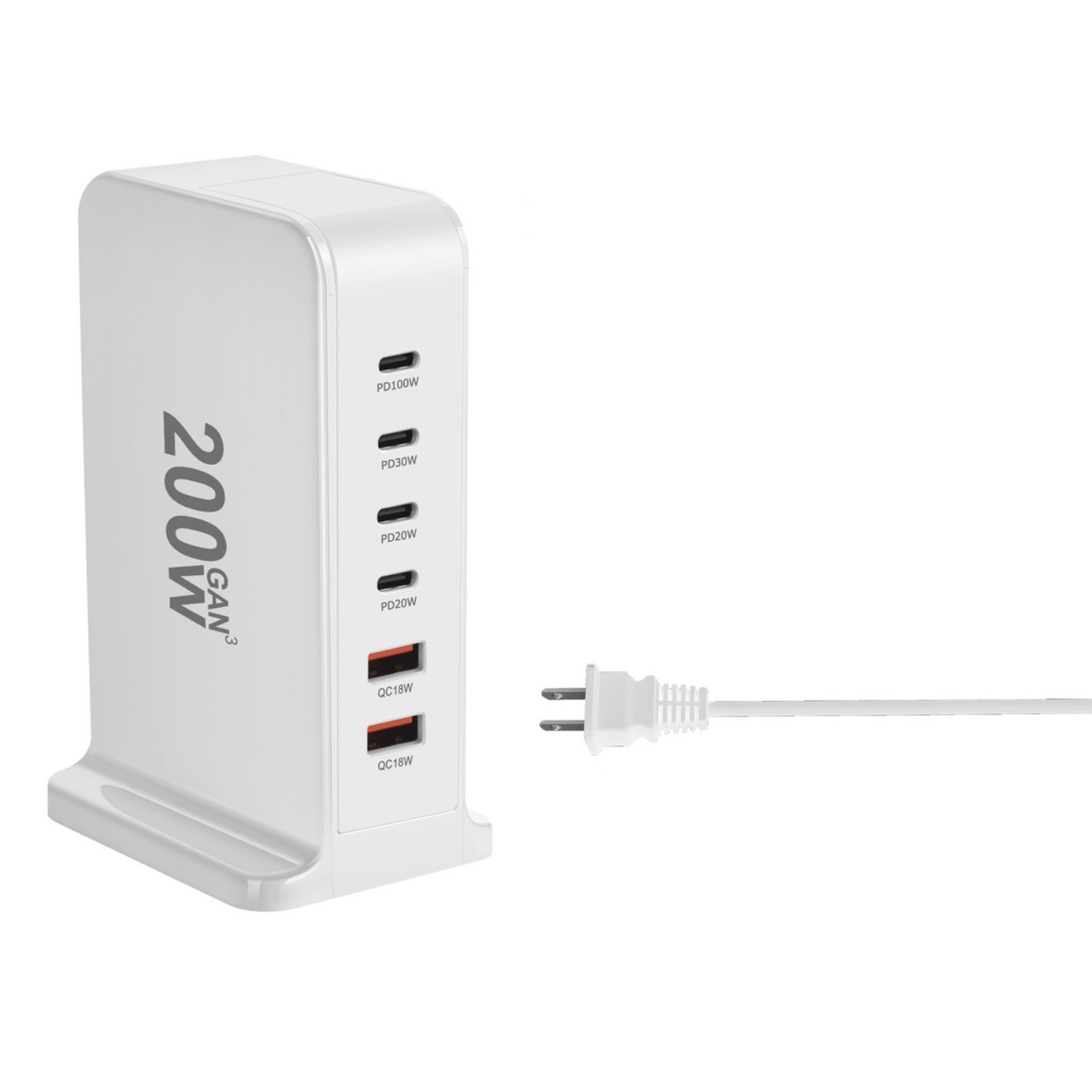 6-Port Speed Charge Station - 200 W 4