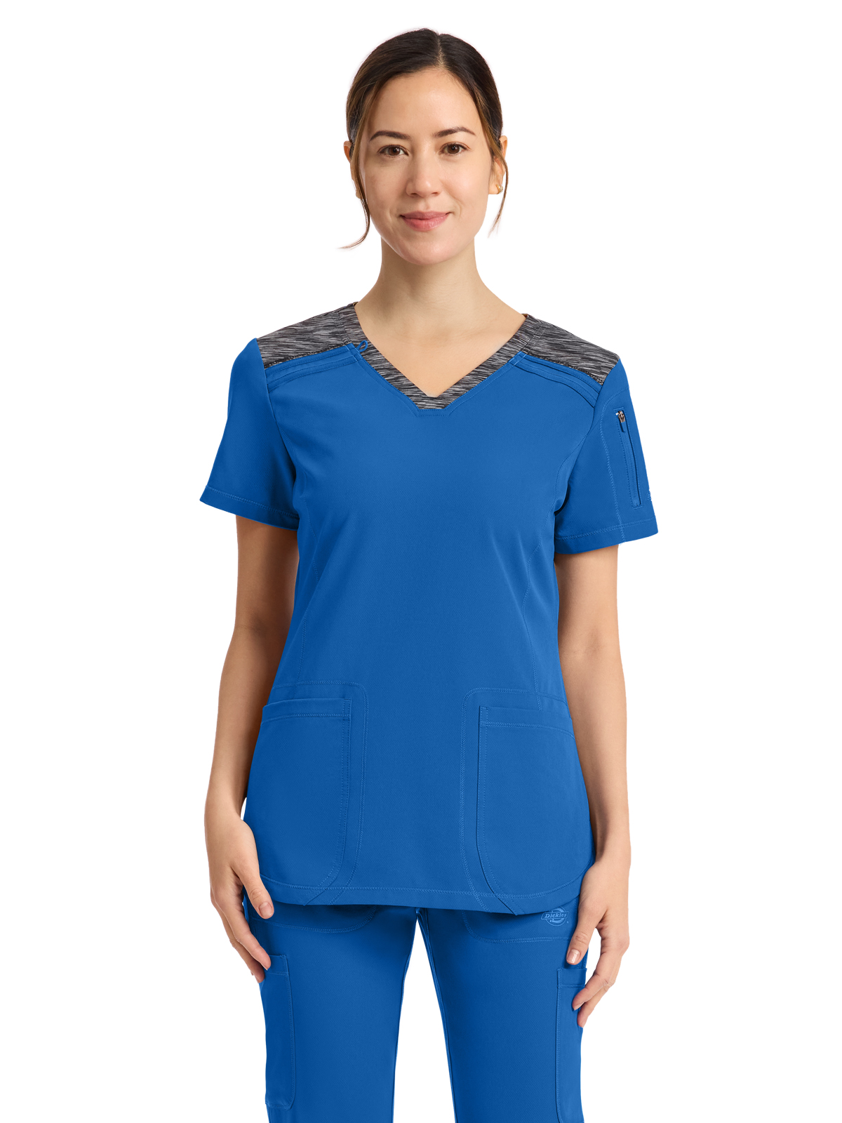 Dickies Medical - Dynamix - Women's 3-Pocket V-Neck Top