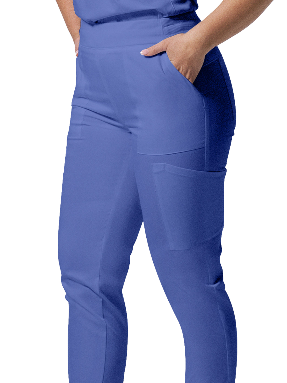 Landau - ProFlex - Women's Six-Pocket Mid-Rise Elastic-Back Waist Jogger Pant 41