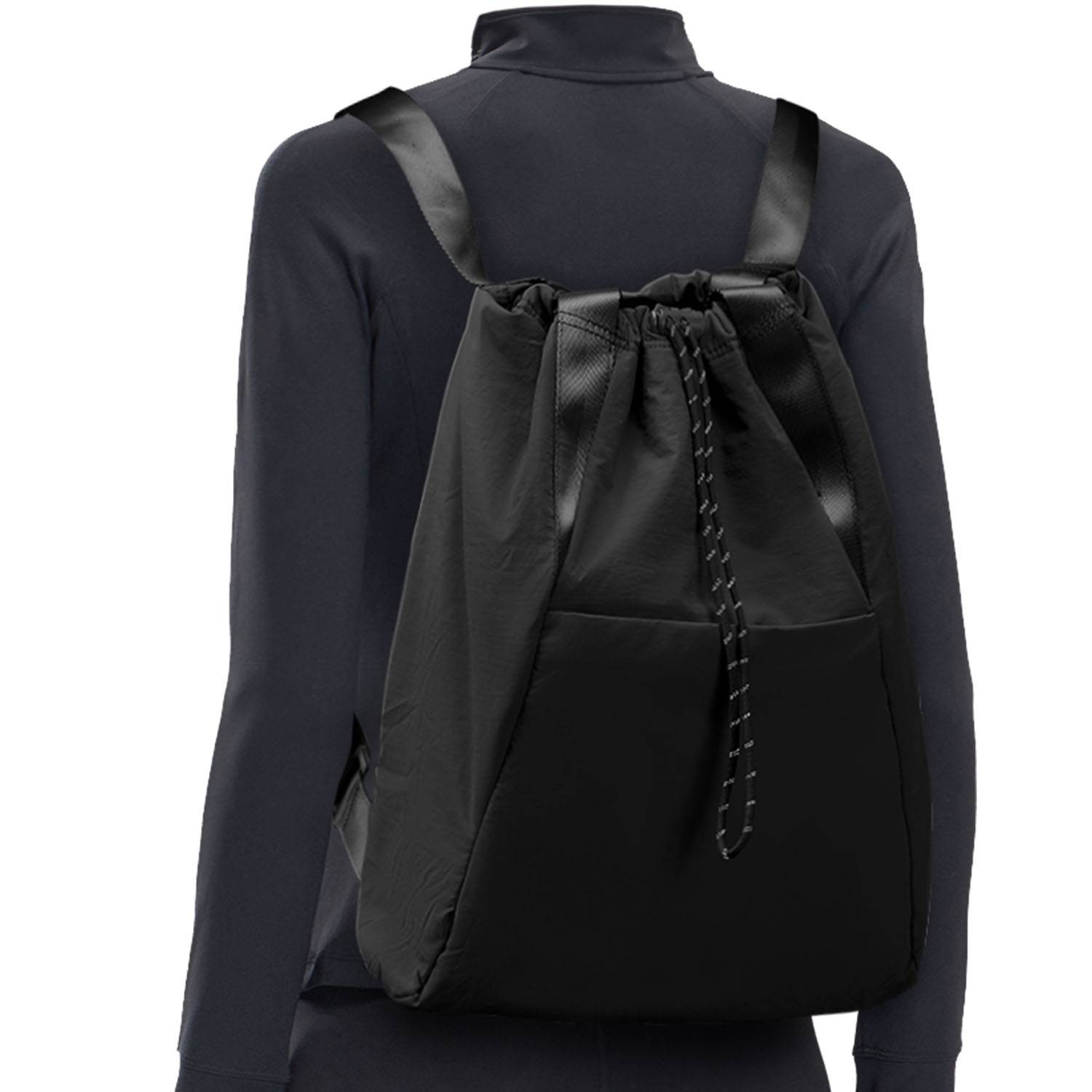 Lightweight Gym Versatile Nylon Drawstring Backpack 4
