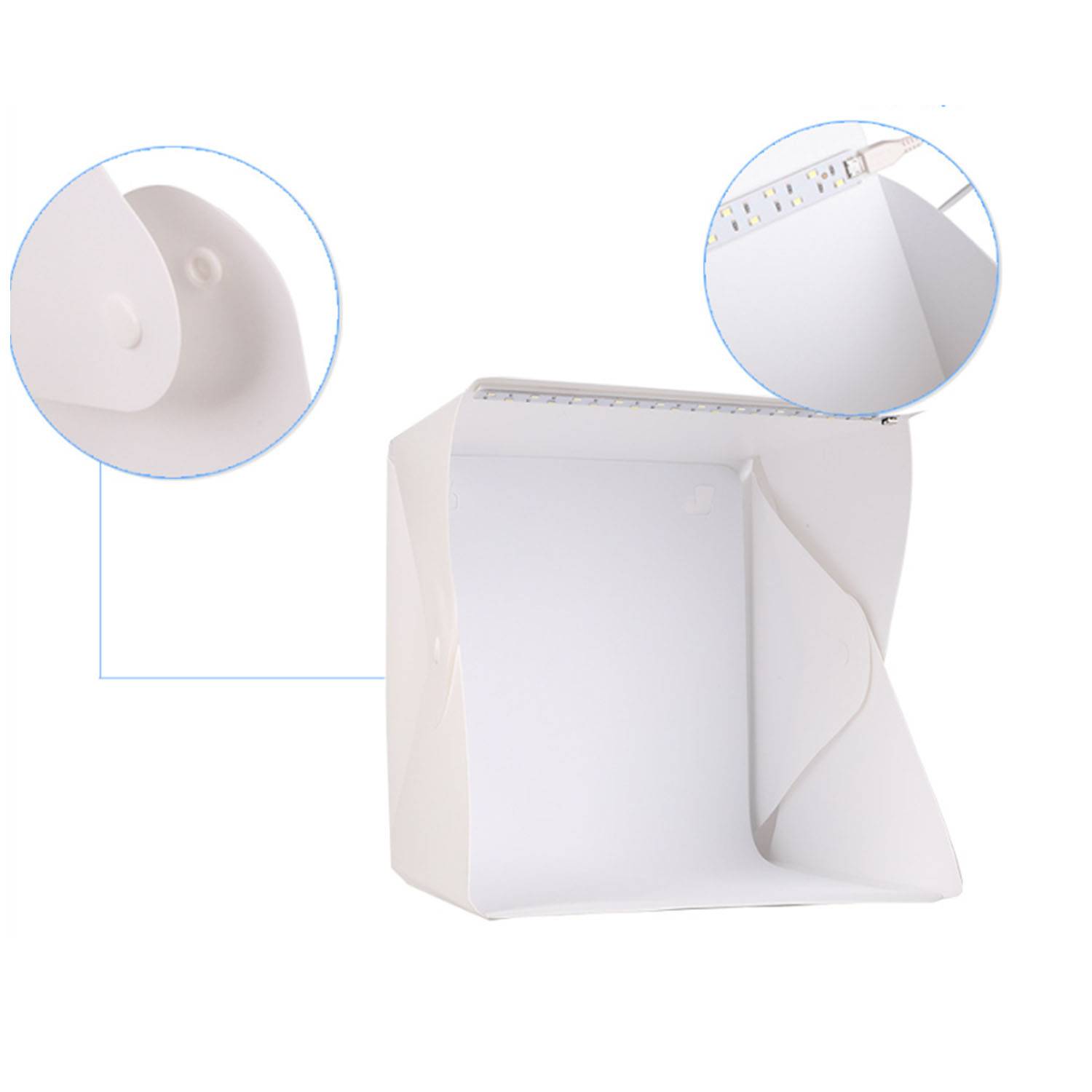 Mini Foldable LED Photo Studio Box 5