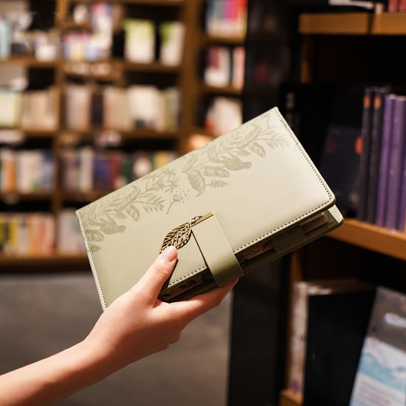 PU Leather A5 Business Travel Journal Binder Notebook 1
