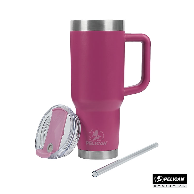 Pelican Porter™ 40 oz. Recycled Double Wall Stainless Steel Travel Tumbler 104