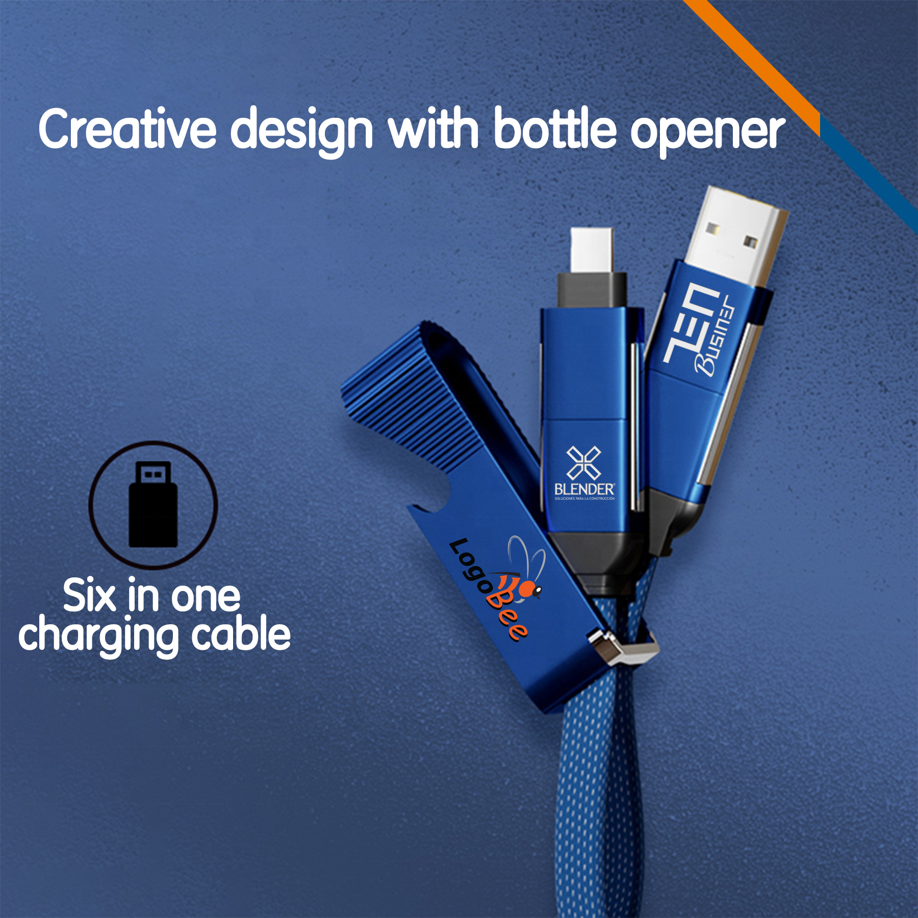 Bijou 4in1 Fast-Charging Opener Cable 11