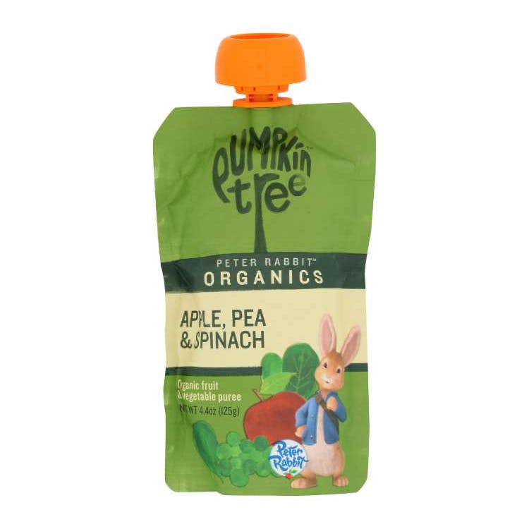 Peter Rabbit Organic Baby Food 10pk - Apple Pea & Spinach 1