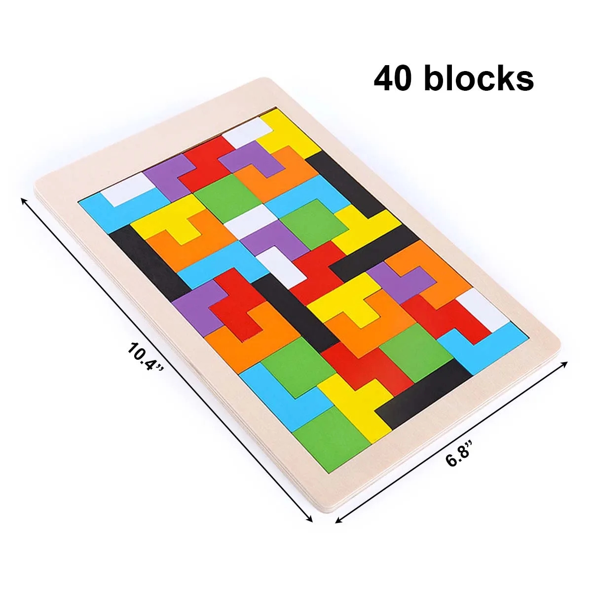 Wooden Blocks Puzzle for Kids 5