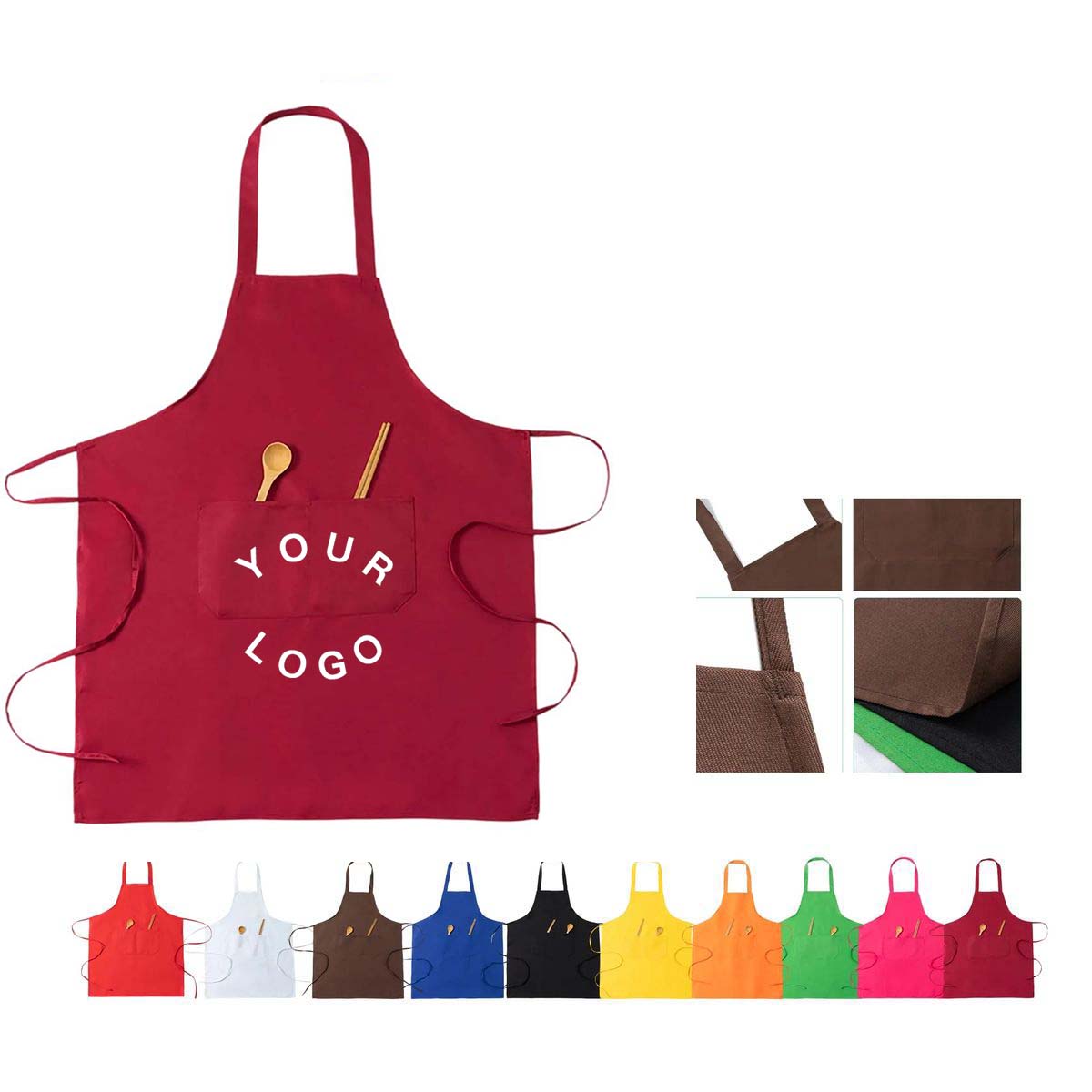 Water Resistant Apron for Kitchen and Work Use 17