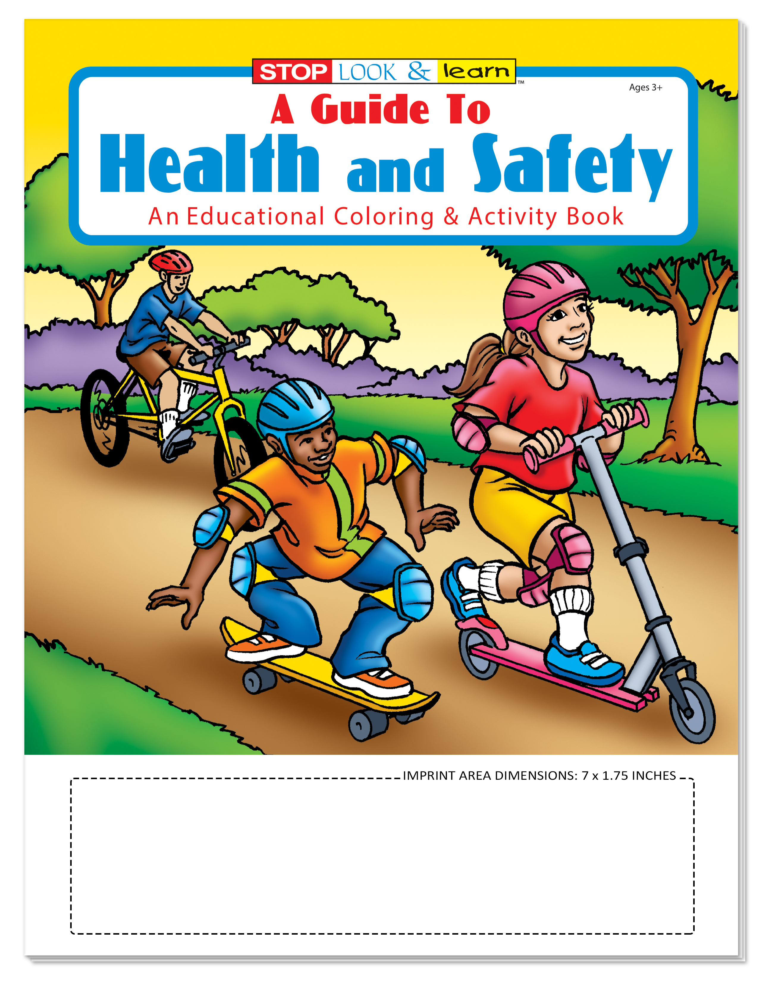 COLORING BOOK - A Guide to Health and Safety Coloring & Activity Book 3