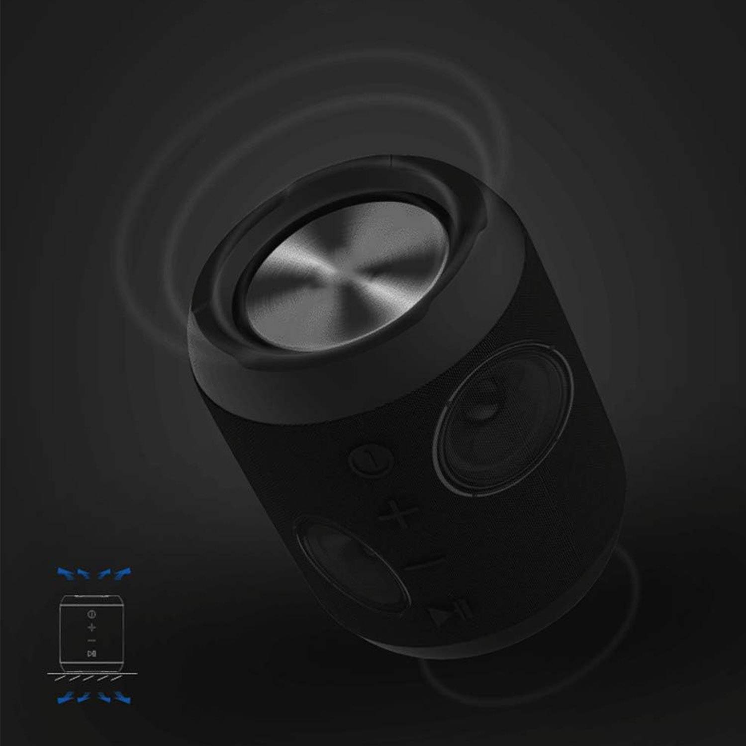 Powerful Sound Wireless Round Bluetooth Speaker 1