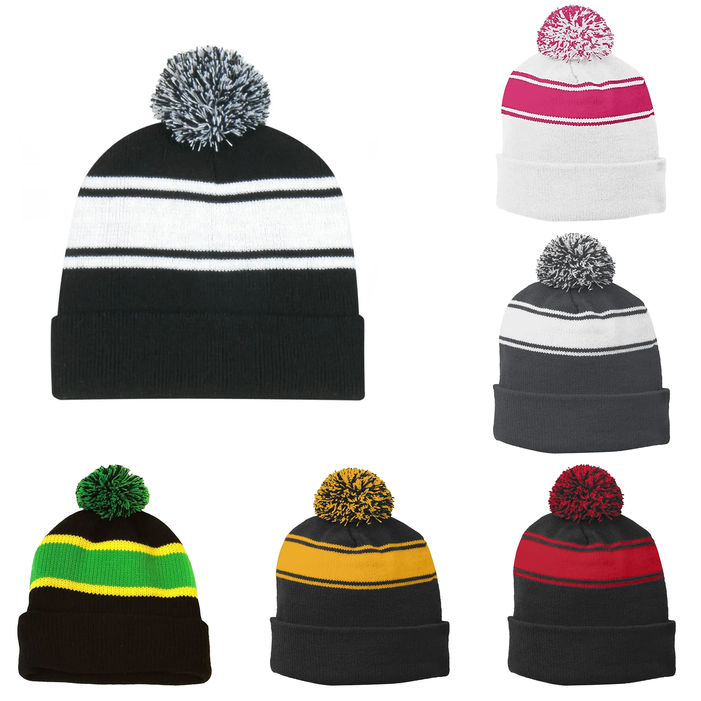 Knitted Beanie Cap 6