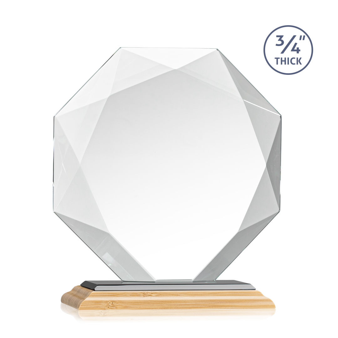 Bradford VividPrint™ Award - Bamboo/Black 6