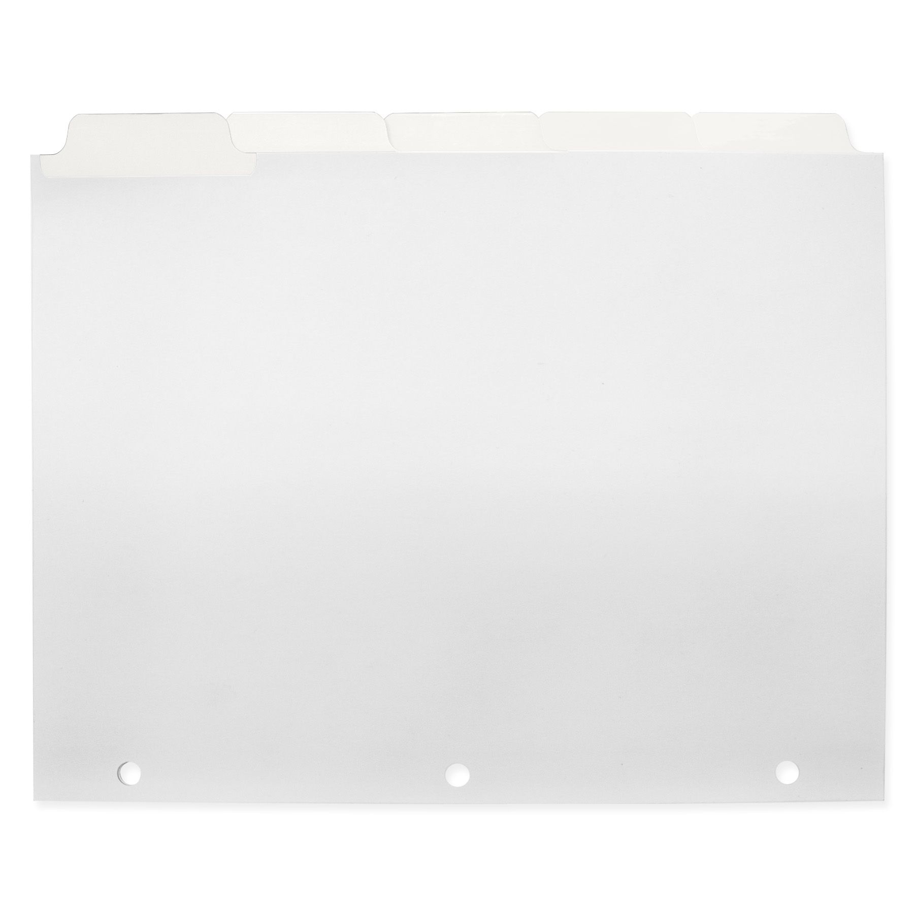8260 Index Tab 6