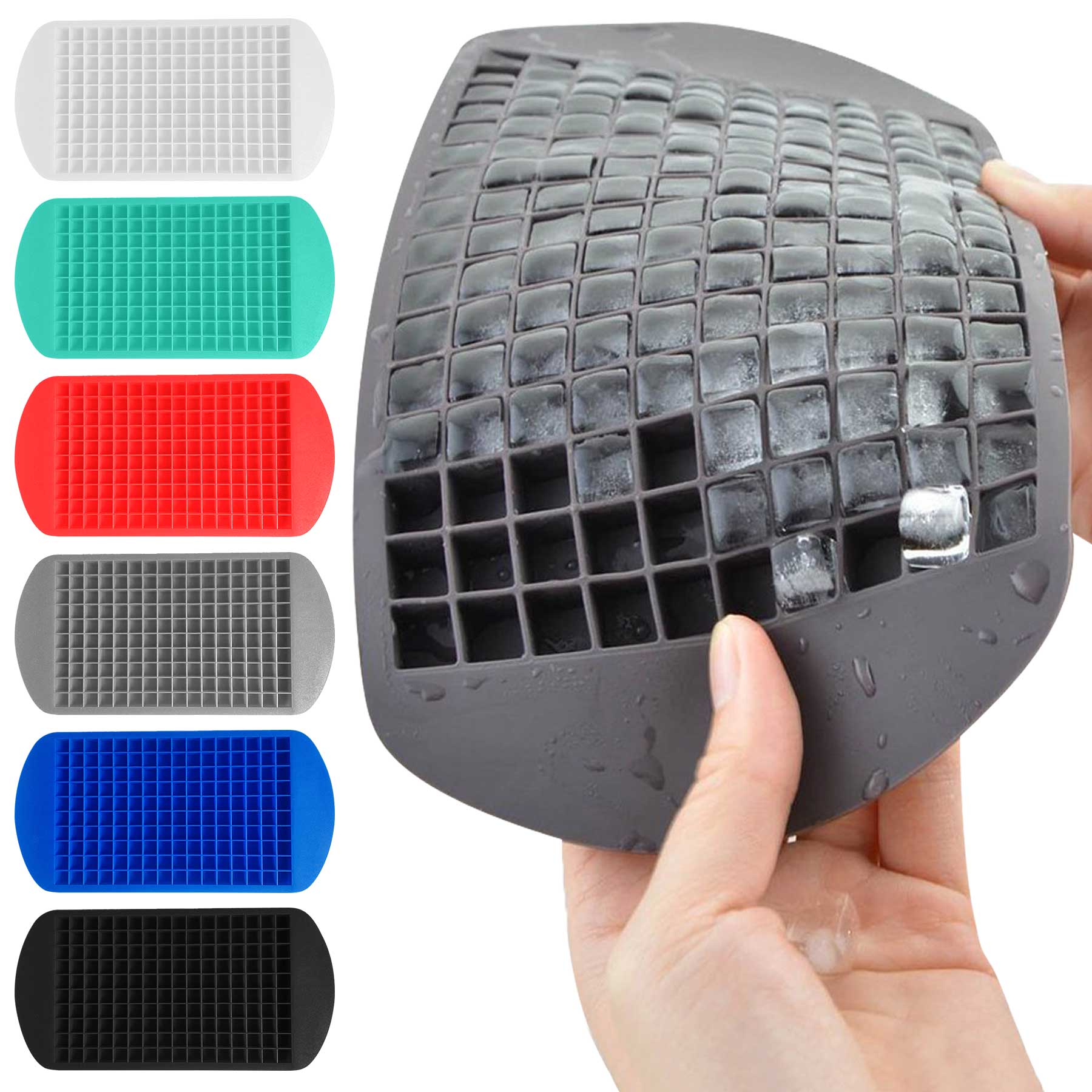 160 Silicone Ice Cube Trays 1