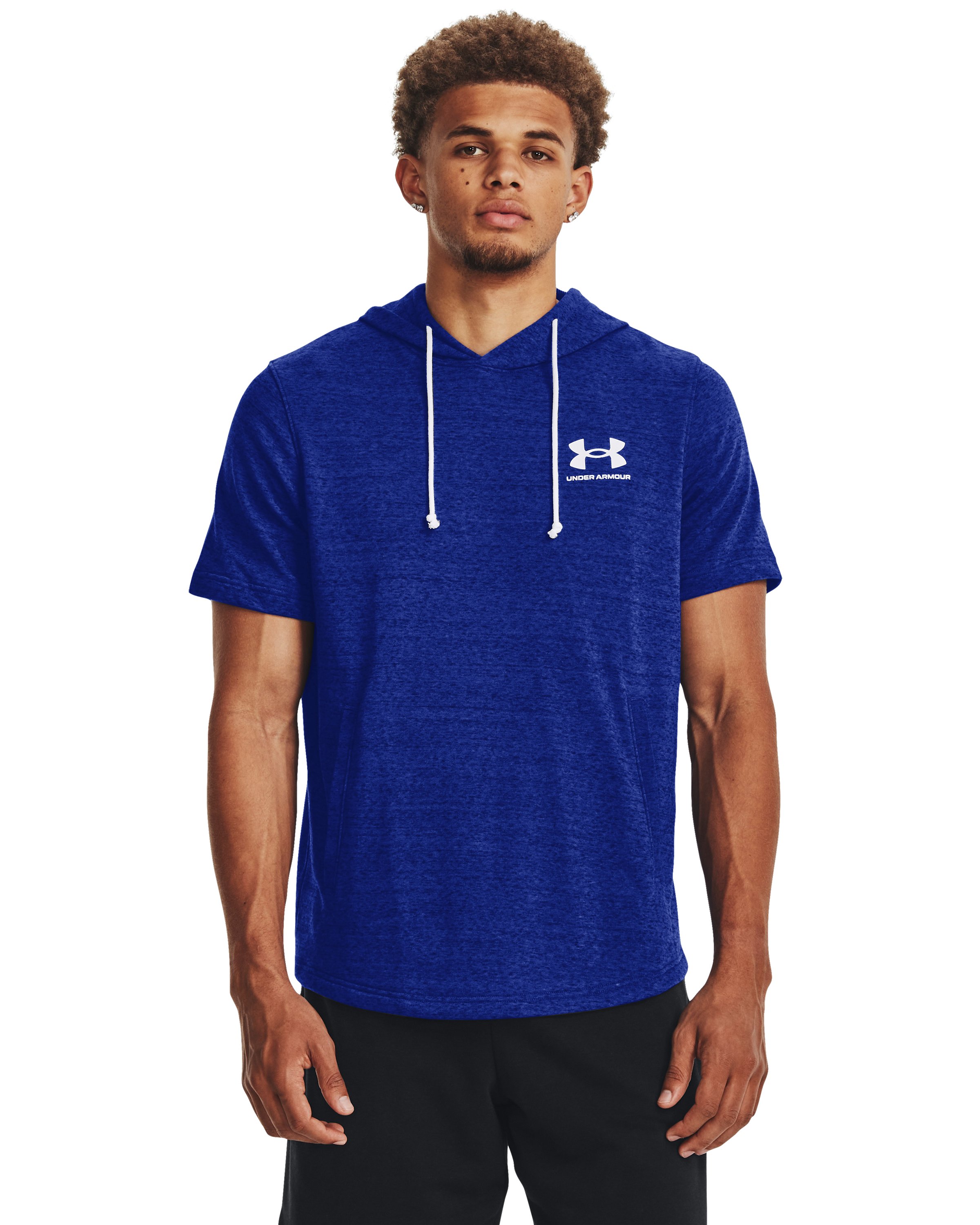 UA Rival Terry Men's Short Sleeve Hoodie 15