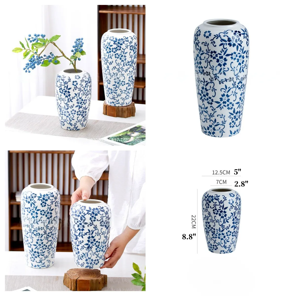Blue and White Vase 2