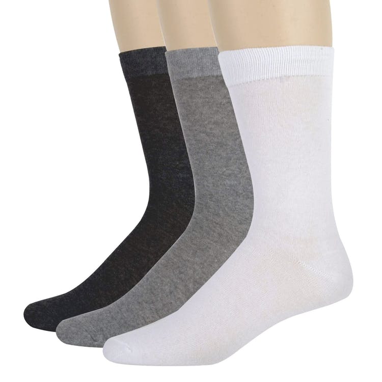 Men's Crew Socks - Assorted Neutral Colors 2