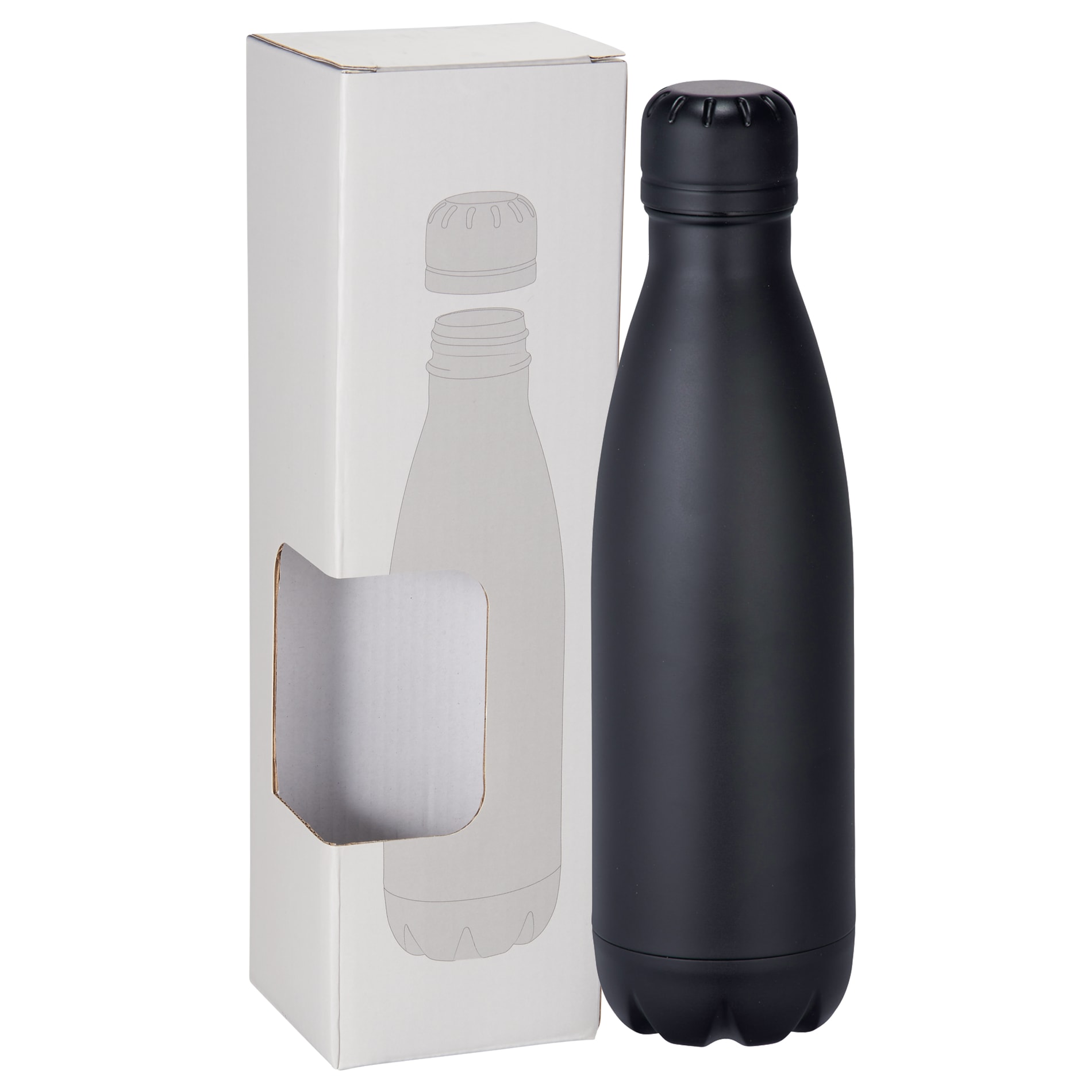 Copper Vacuum Insulated Bottle 17oz w/ Window Box, custom water bottle with logo imprint 44