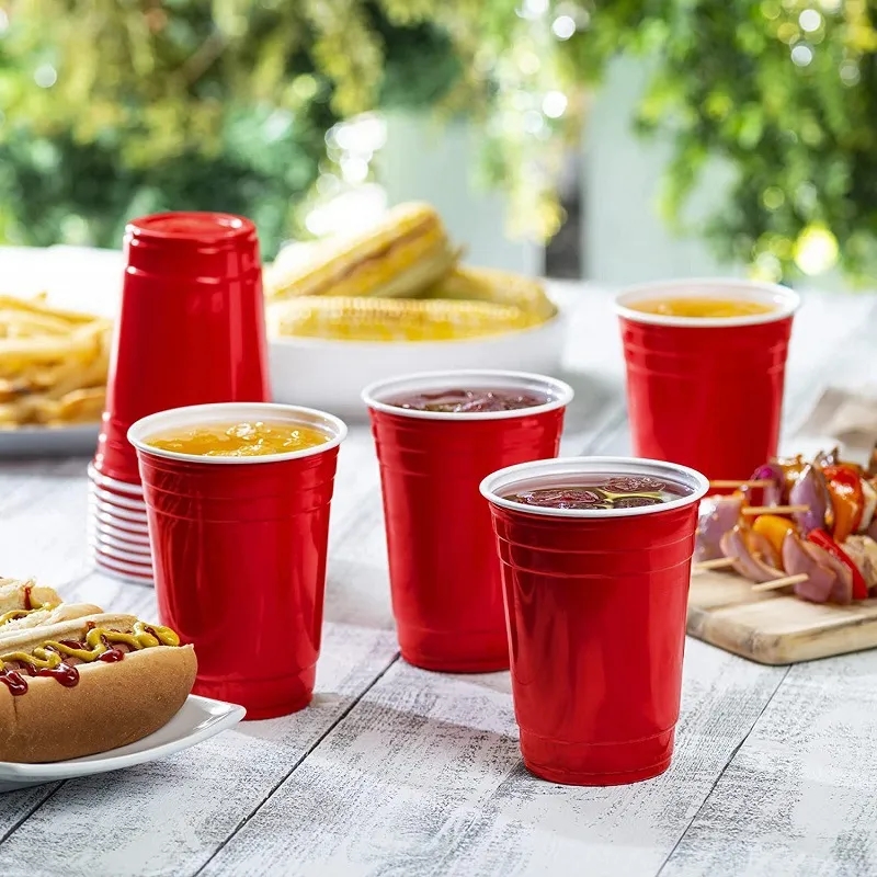 Customizable 16 Oz Party Cups in Multiple Colors 4