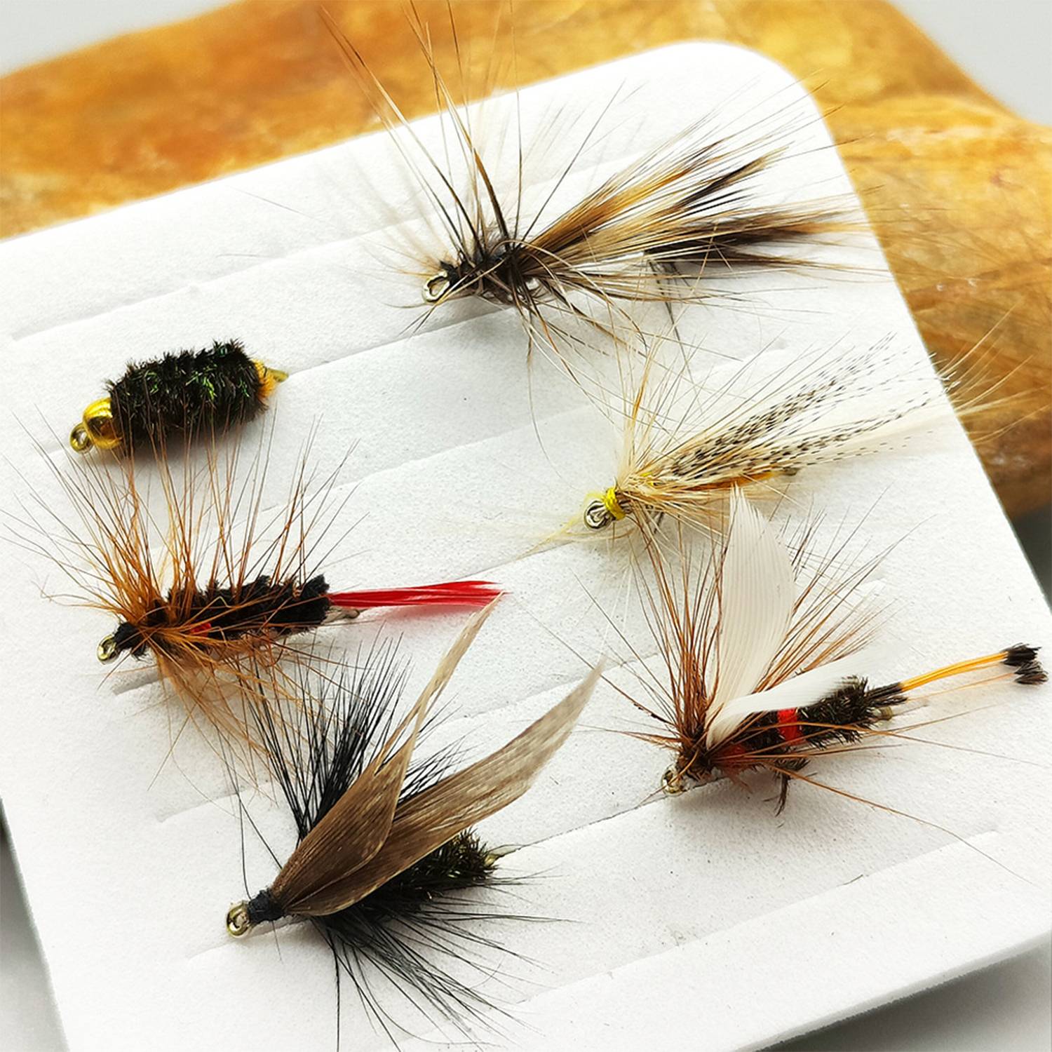 Six Fly-Fishing Flies in Kit 3