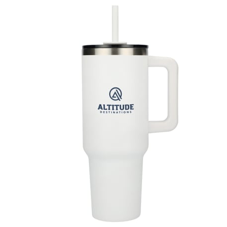 Pinnacle Recycled Travel Tumbler with Straw 40oz 114