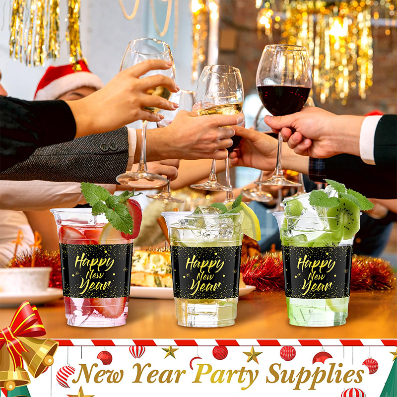 16 oz New Years' Plastic Cup 5