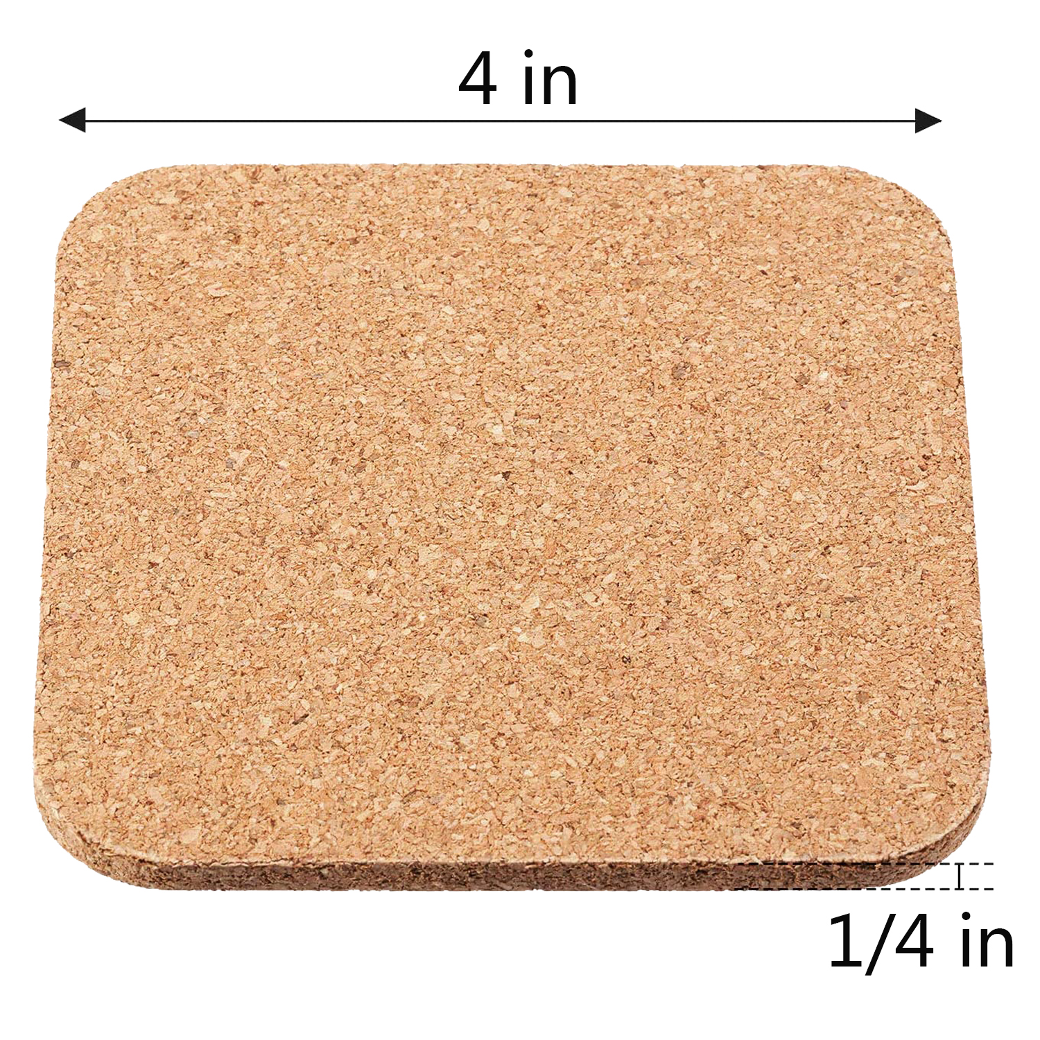 Square Cork Coaster 3