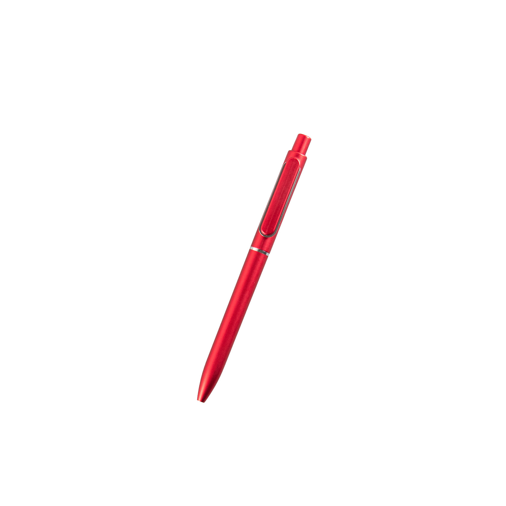 Metallic Barrel Click Pen With Contoured Grip 4