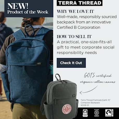 Terra Thread Fairtrade Earth 15" Computer Backpck 78