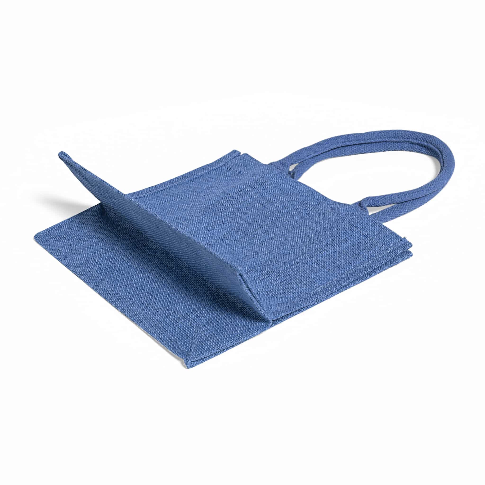 Square Jute Tote Bag, custom tote bag with logo imprint 22