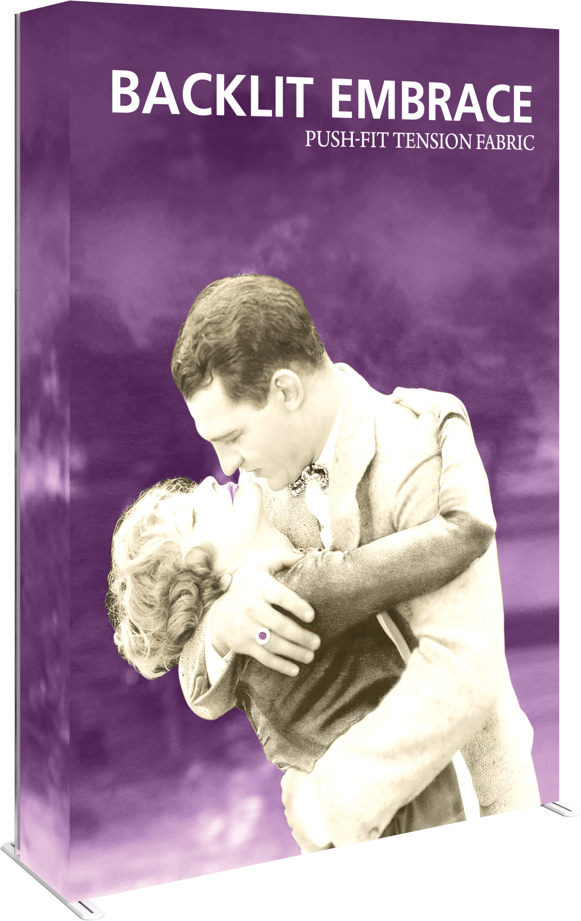 Backlit Embrace 5 ft. Display Double-Sided