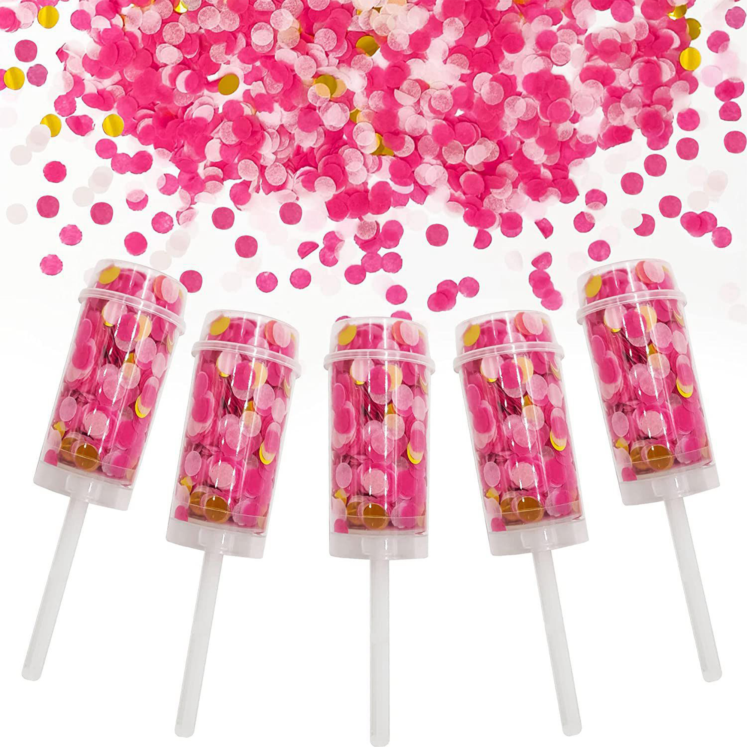 PVC Vibrant Confetti Popper Collection for Every Celebration 1