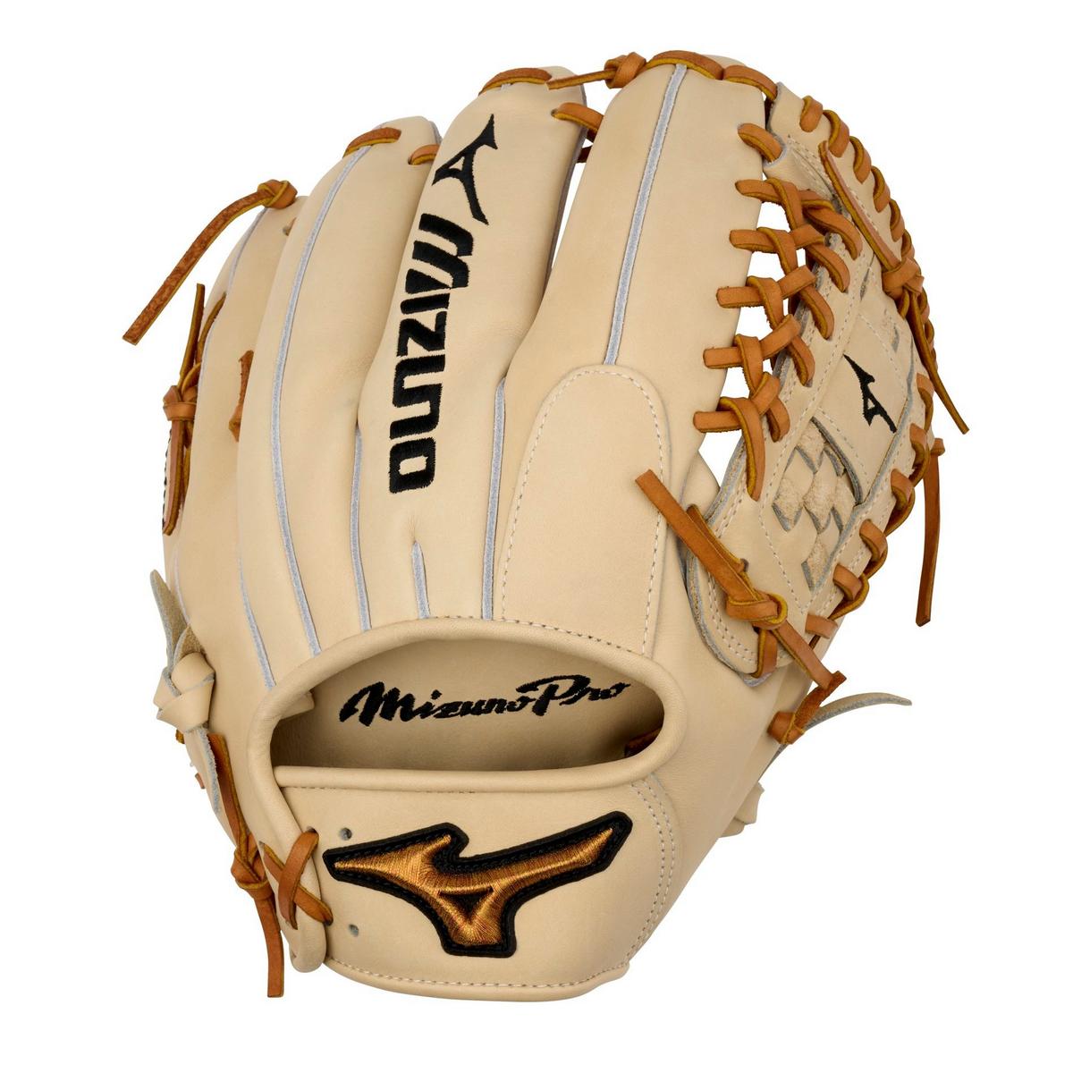 GMP-1000D Mizuno Pro, Premium Pitcher Baseball Glove, 12", Deep Pocket, Tartan 4 Web 1