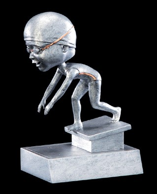Swimming - Female Bobblehead Figurine 1