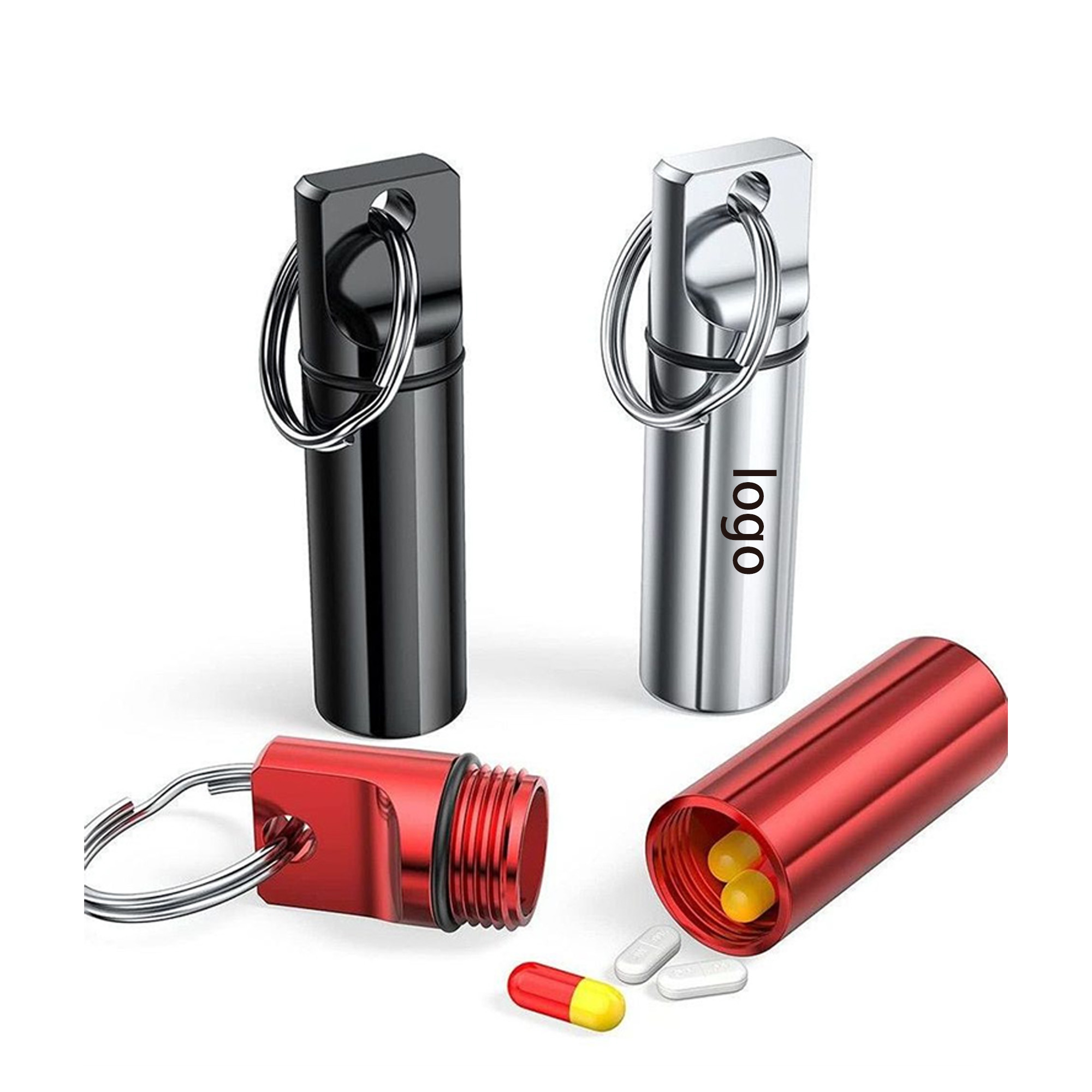 Metal Pill Organizer Case 2