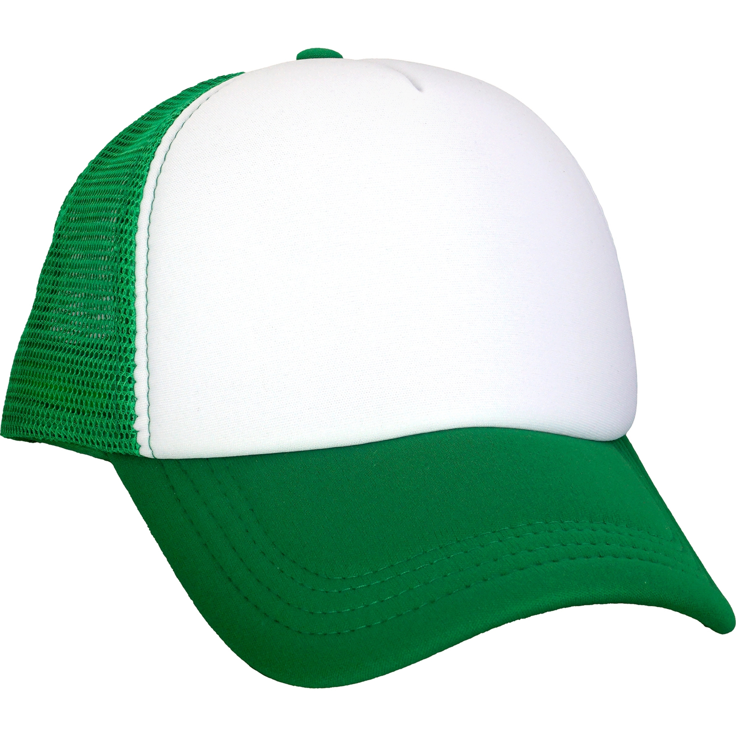 Foam Hexagon Emblem Trucker Hat 13