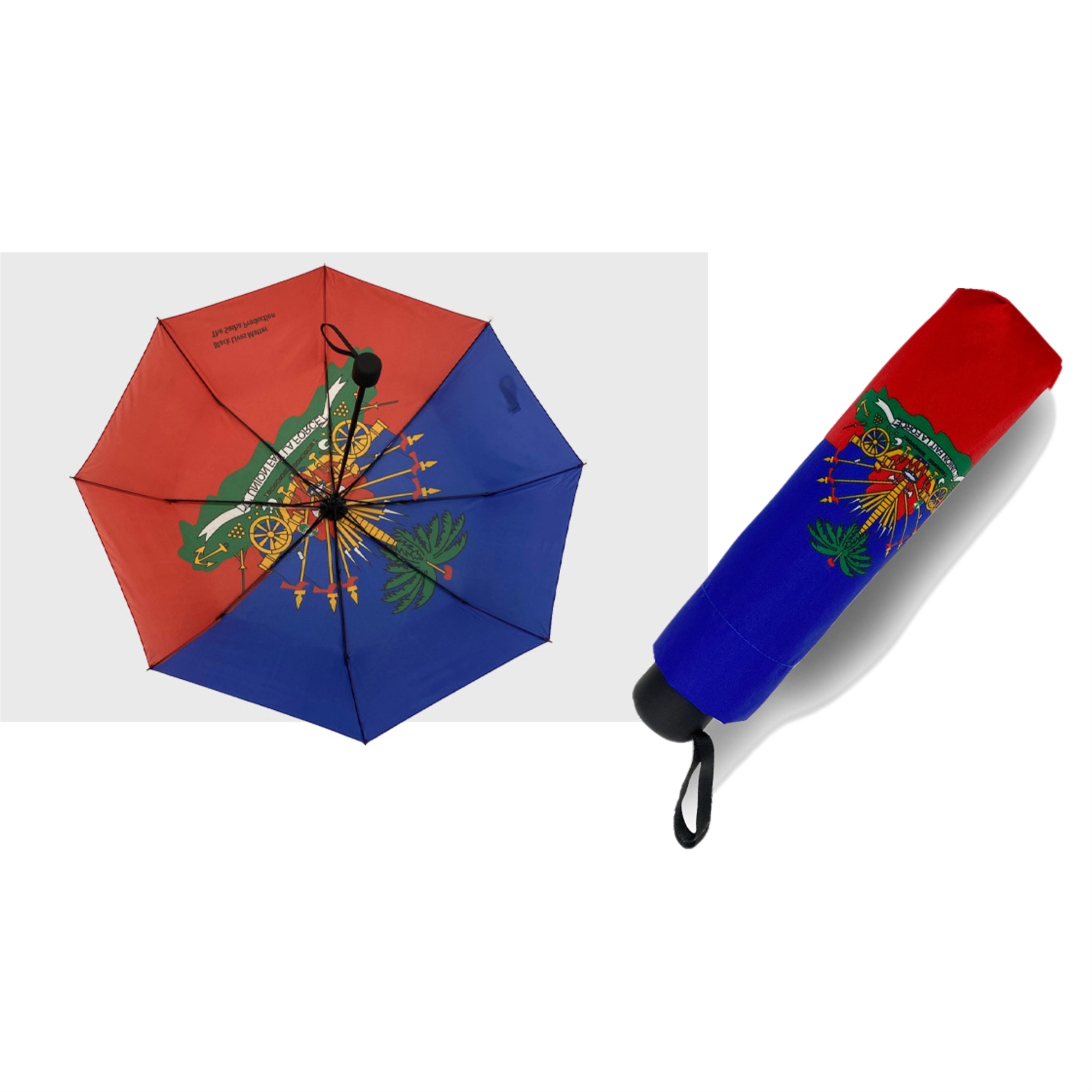 42" Arc Full Color Folding Umbrella 5