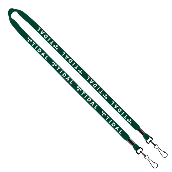 1/2" Cotton Double Swivel Hook Lanyard 21