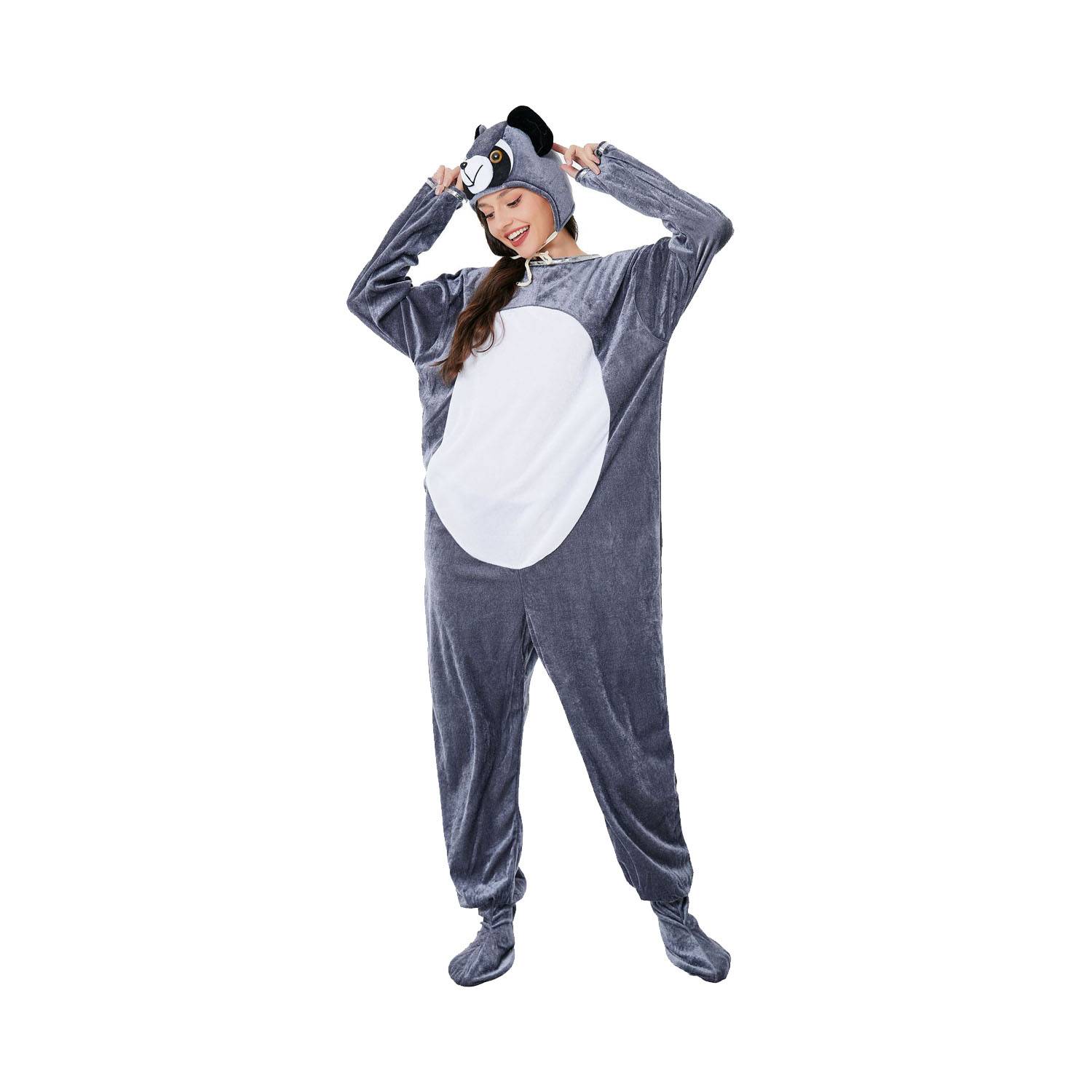Unisex Cosplay Cozy Polyester Animal Costume 2