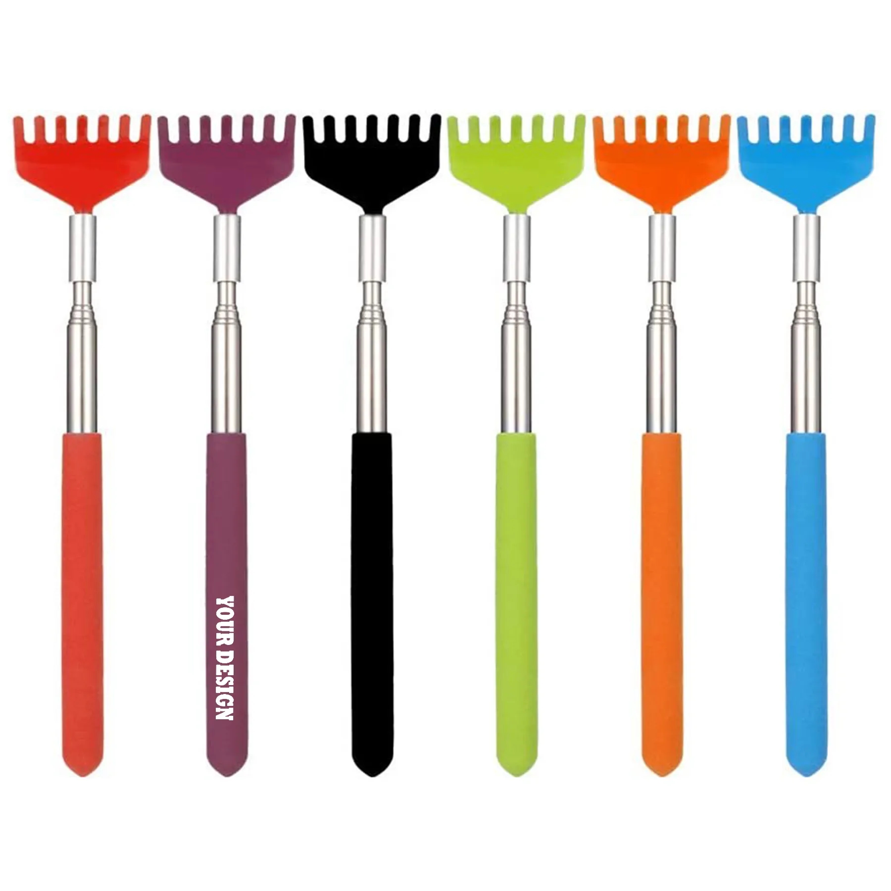 Extendable Telescopic Metal Back Scratcher